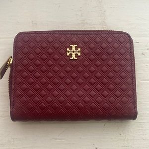 Tory Burch red wallet
